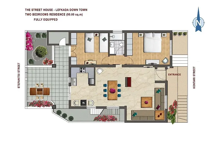 Holiday home The Street House Lefkada City